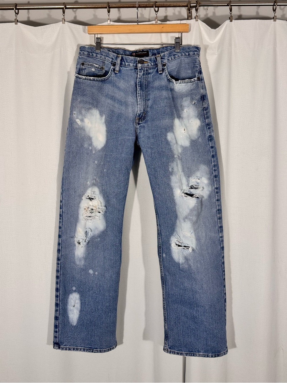 Vintage 90s Ralph Lauren Distressed Workwear Jeans